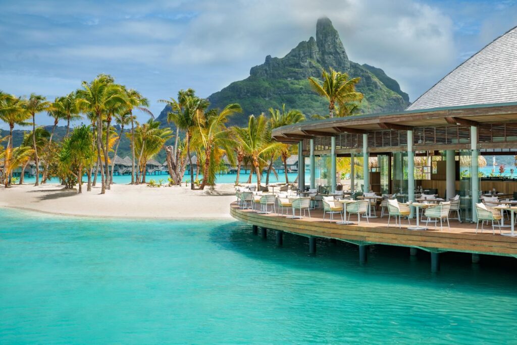 restaurant tripanier the westin bora bora