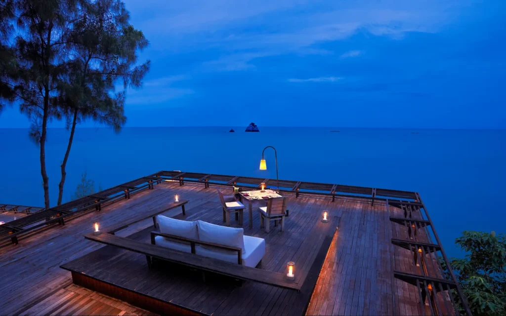 Six Senses Samui Thailande - diner