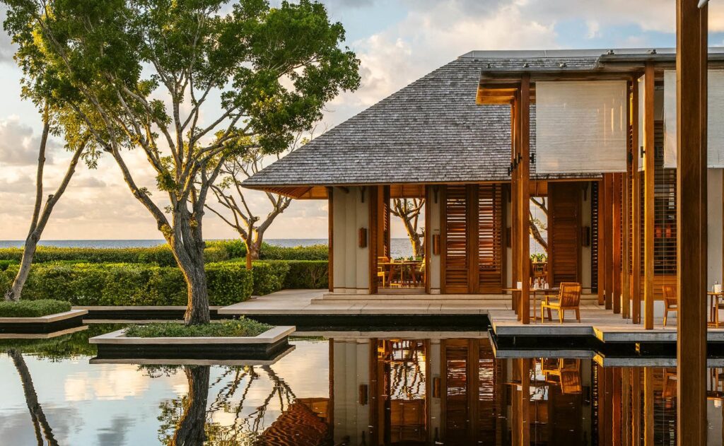 restaurant hotel amanyara turk and calcos