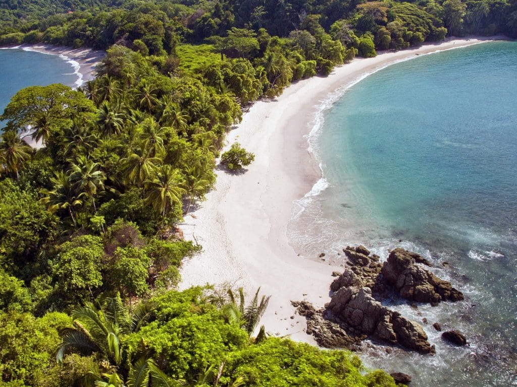 Plage du parc national de Manuel Antonio au Costa Rica - circuit a la carte Costa Rica