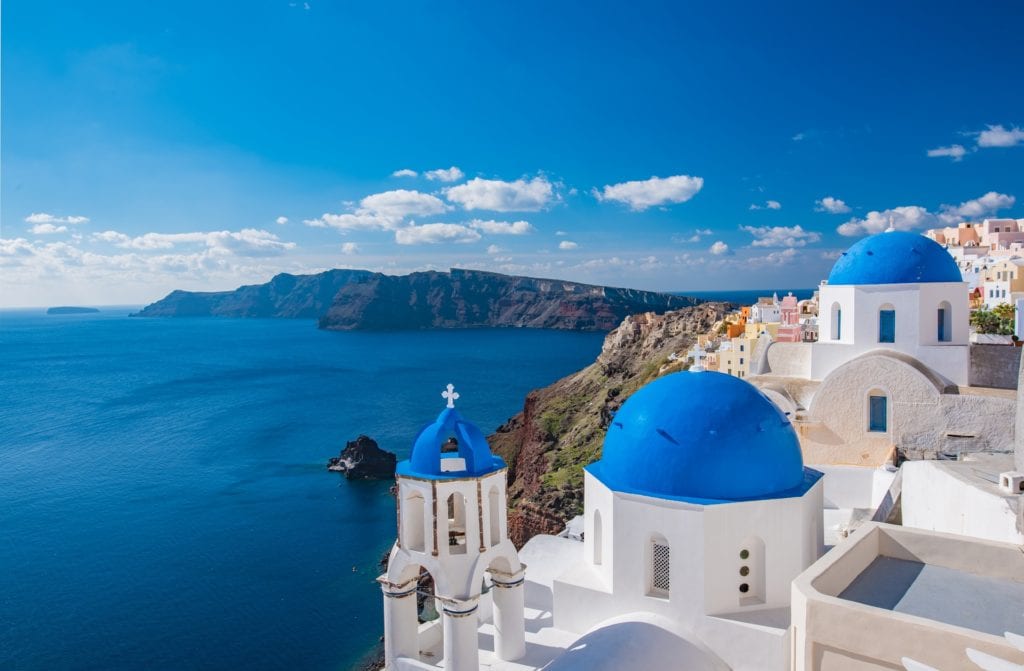 voyage de luxe santorin