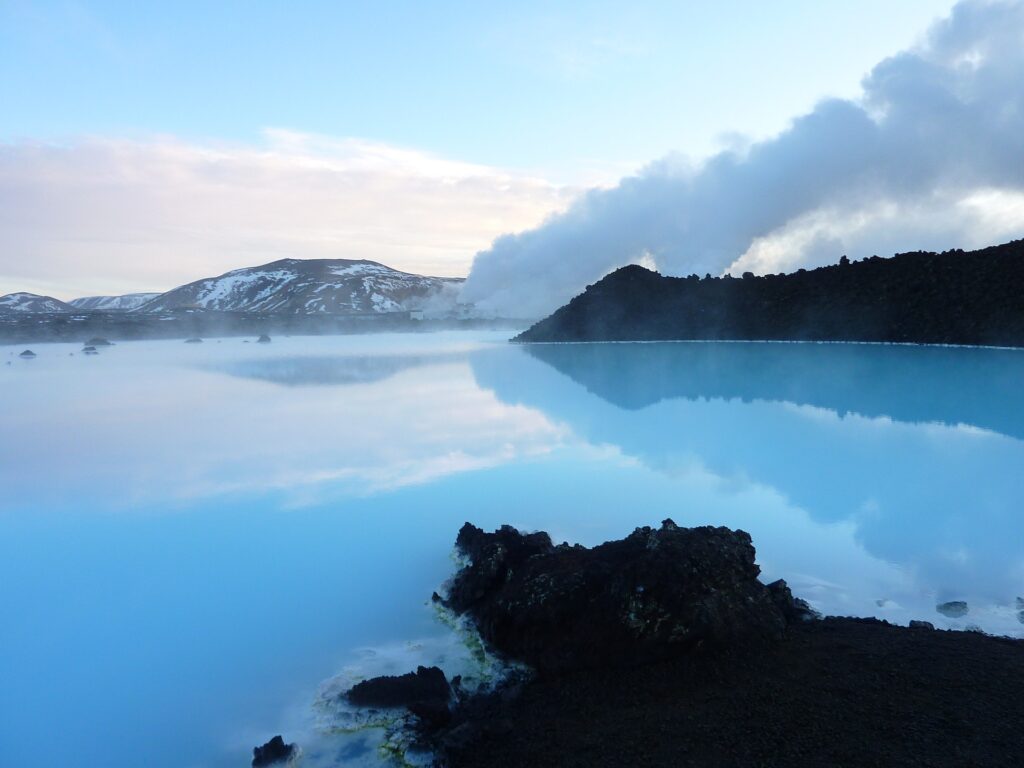 que faire en islande ? Visiter le lagon bleu