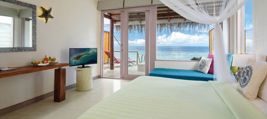 water pool villa - combiné dubaï maldives