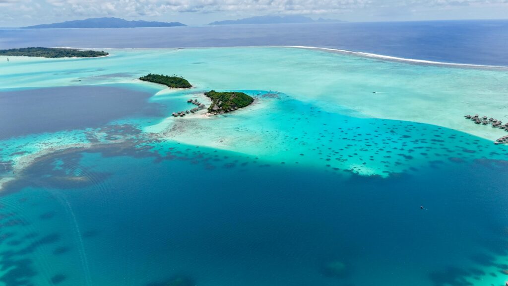 bora bora combiné 5 îles polynésie