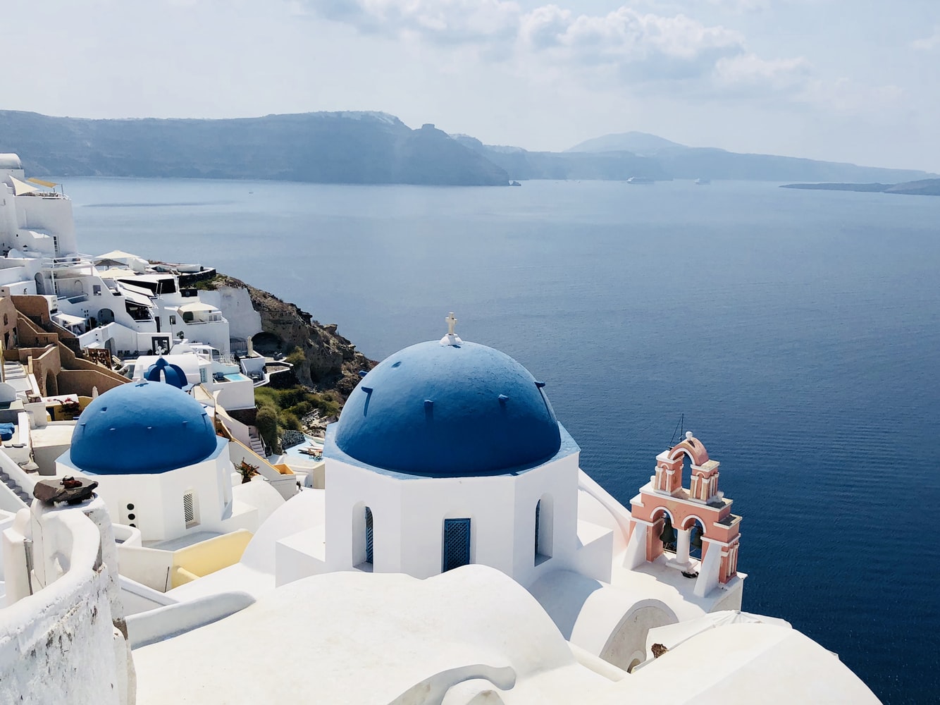 vue sur ocean santorin - agence de voyage luxe Grèce