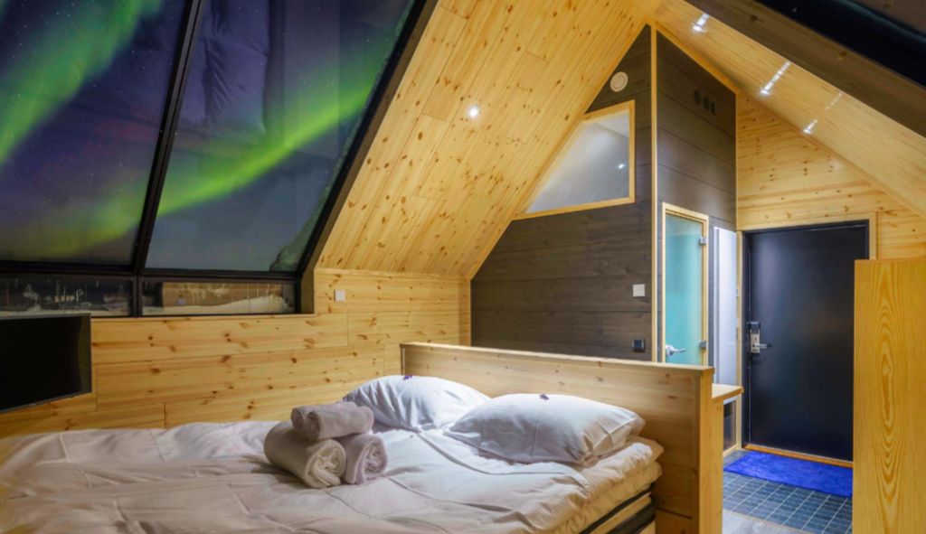 laponie chambre aurores boreales