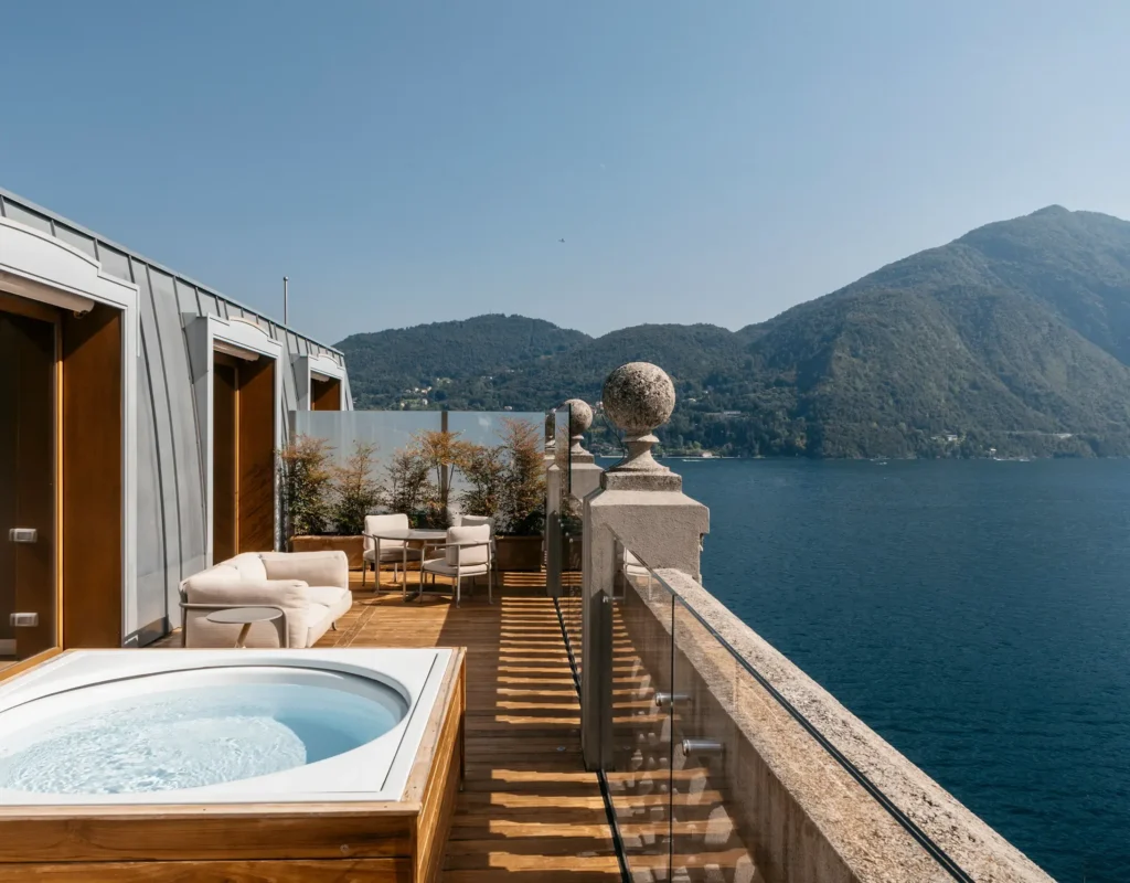 Rooftop Grand Suite du Grand Hotel Tremezzo, séjour sur mesure en Italie