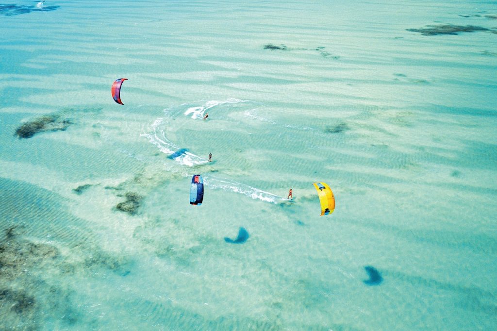 Kitesurf dans le lagon azur - combiné Tanzanie - Zanzibar - Zanzibar