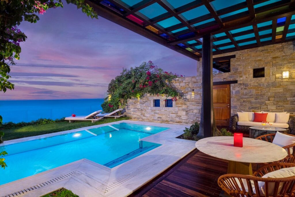 deluxe spa villa - porto zante villas