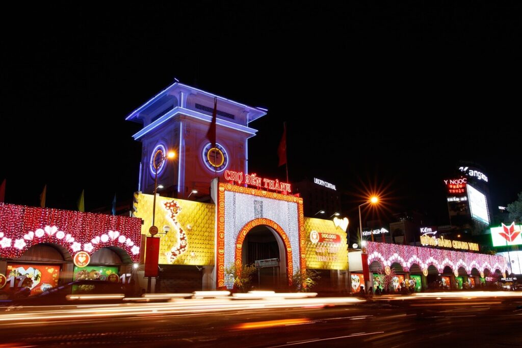 marché Ben Thanh Ho Chi Minh