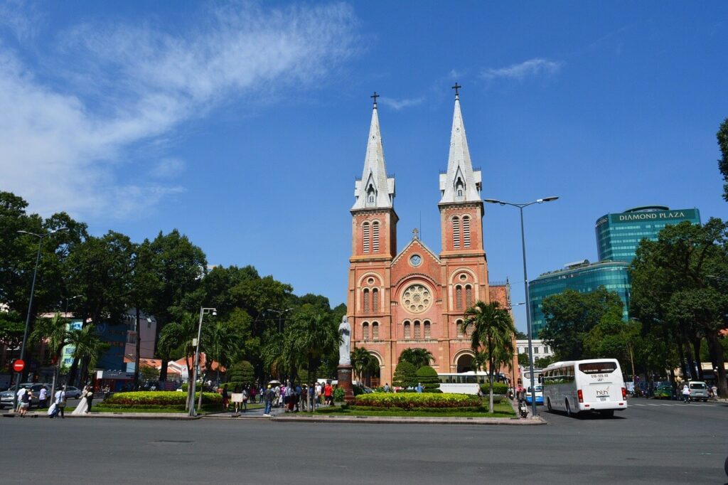 cathédrale Notre Dame de Saigon Ho chi minh