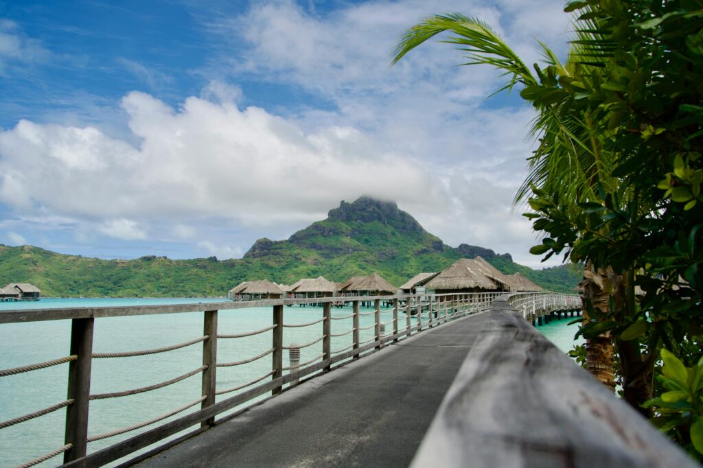 bora bora combiné 4 îles polynésie