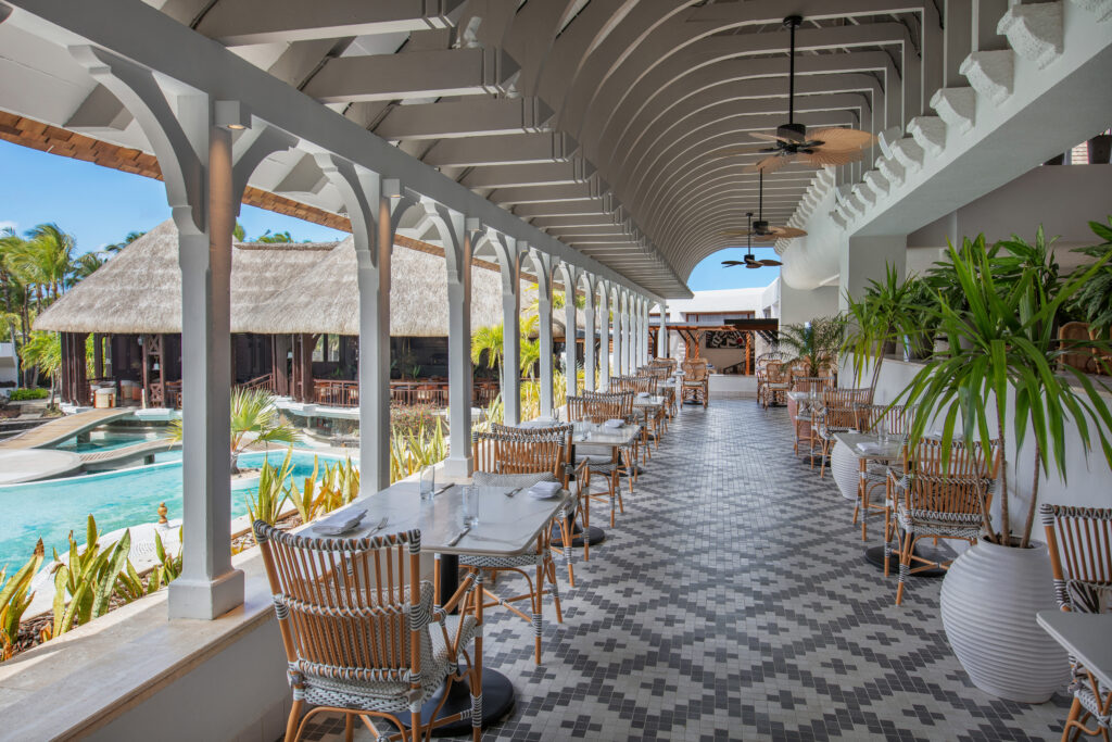 TSK restaurant terrace view