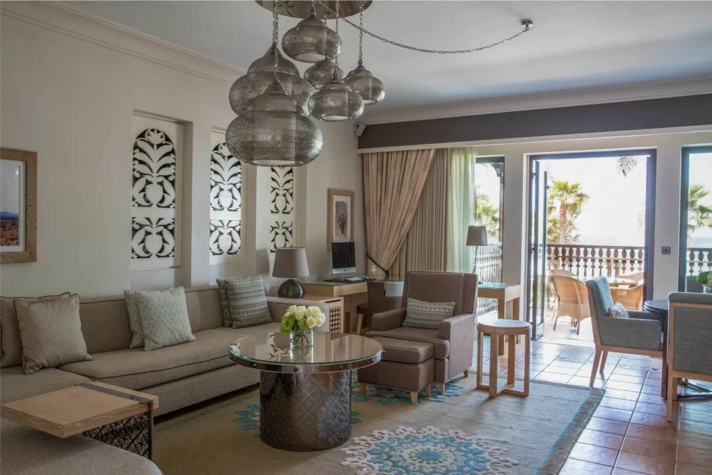 Voyage de luxe à Dubaï – Suite Océan dans une maison sur la plage Jumeirah Dar Al Masyaf