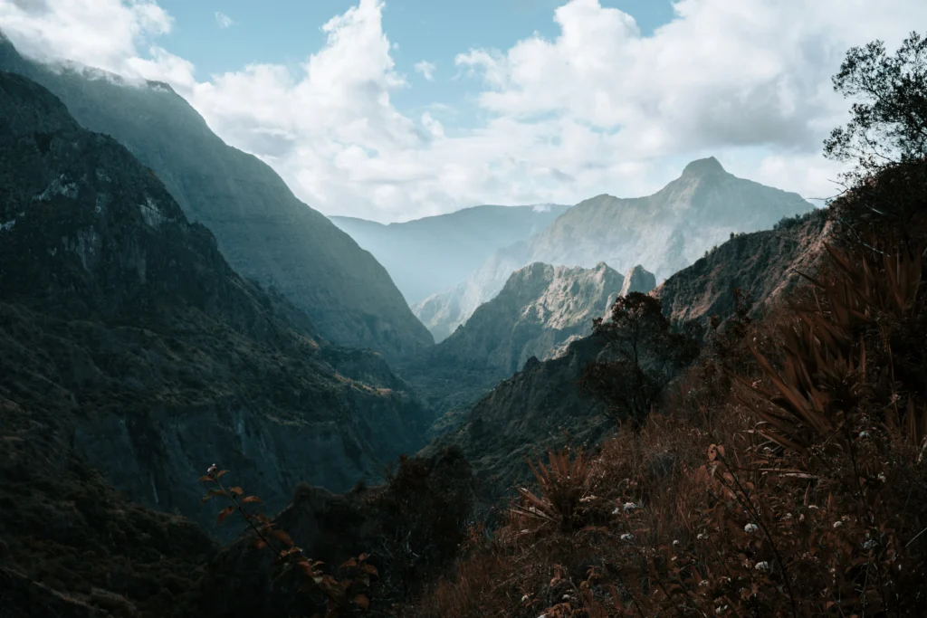 Cirque de Mafate vu depuis les hauteurs de la Réunion